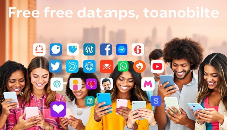 apps, namoro, grátis, celular, 2025